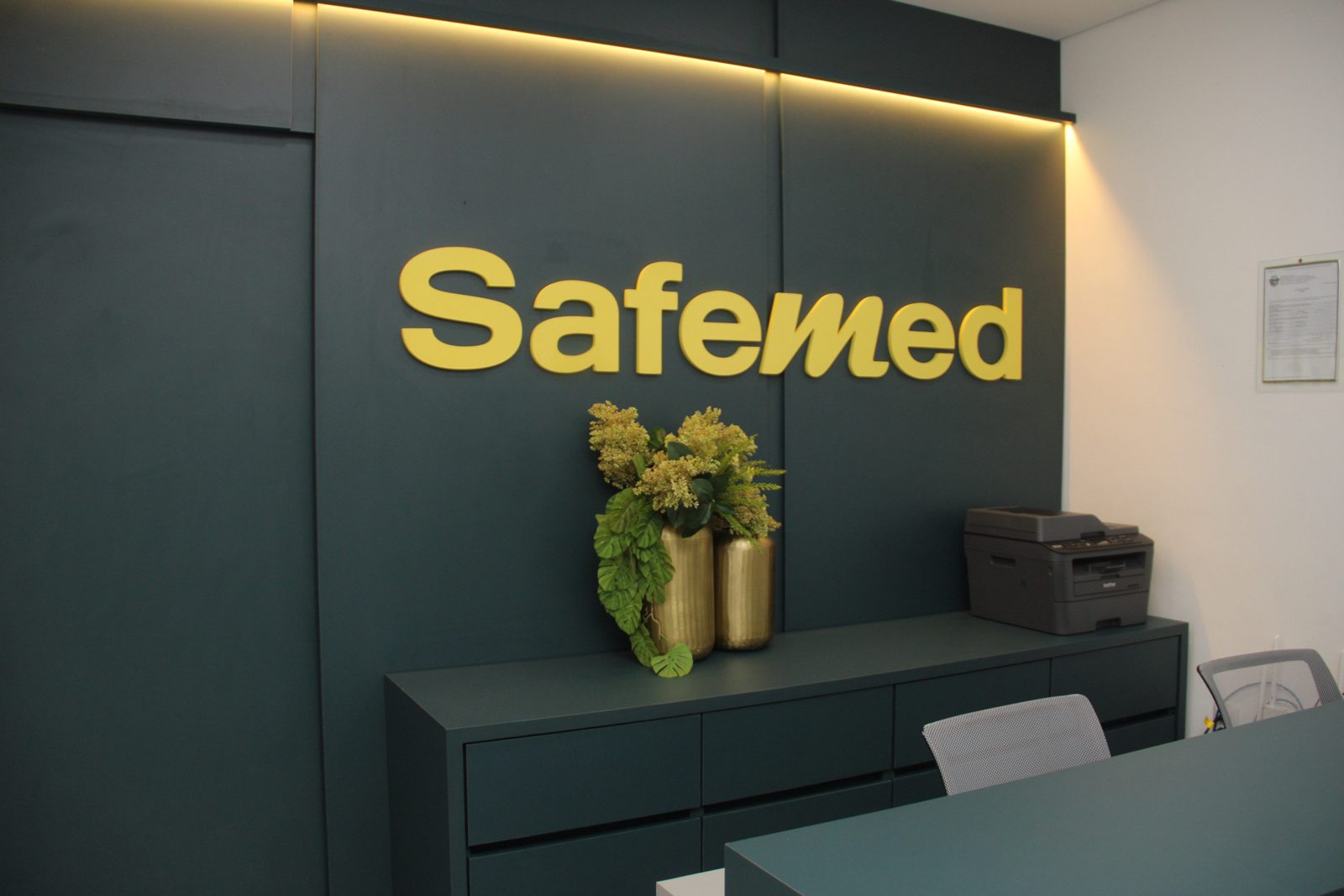 Recepção da Clínica SafeMed